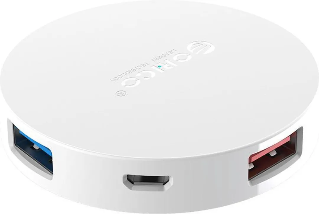 ORICO ORI-HA4U-U3-WH USB 3.0 Hub 4 Poorten