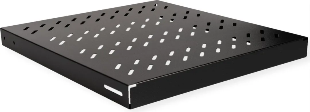 Roline 19-inch Plank 1U 500mm - 50kg - Zwart - afbeelding 3 van 6