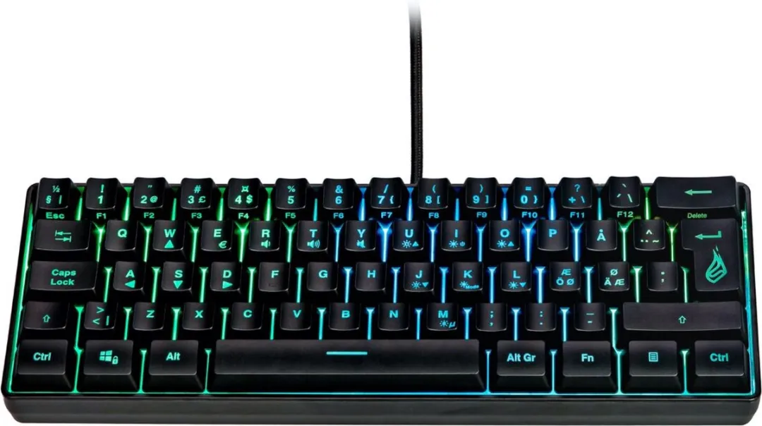 Verbatim KingPin X1 48702 RGB Gaming Toetsenbord - Zwart