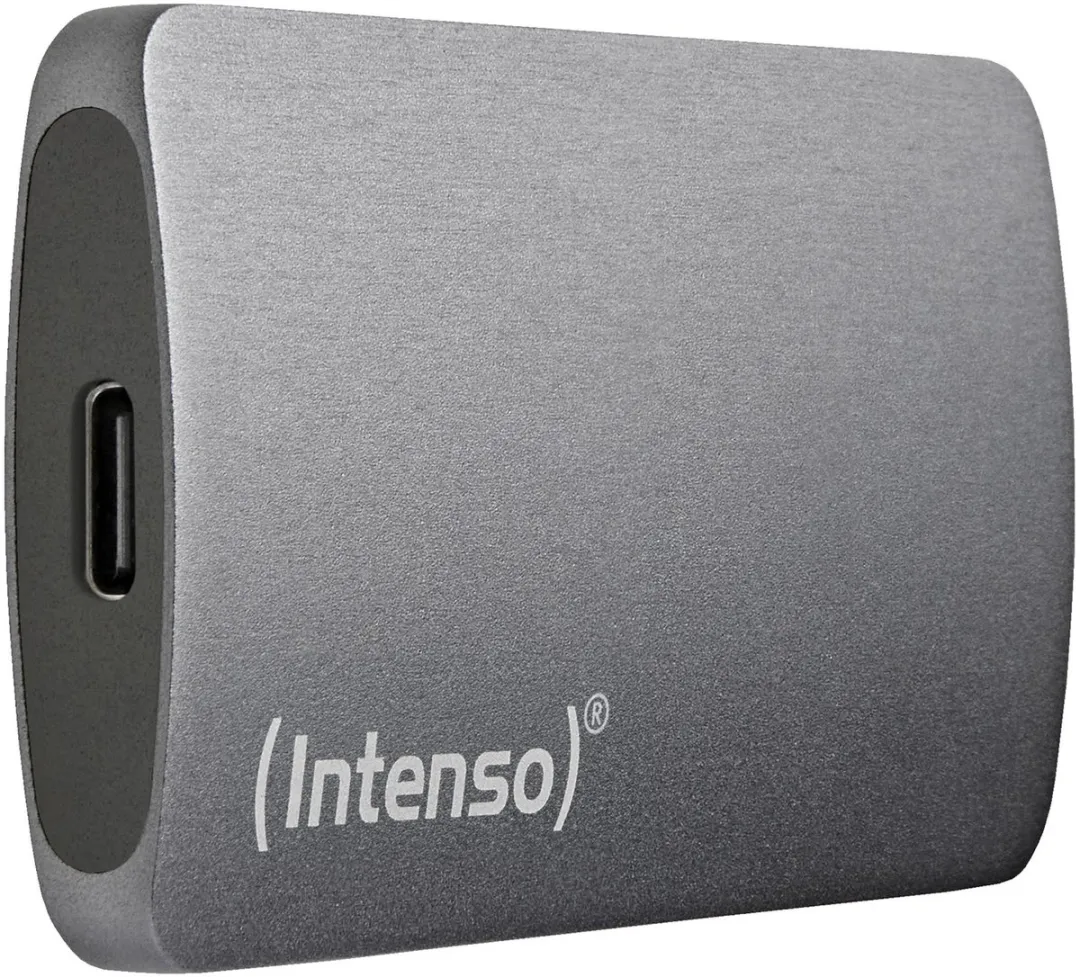 Intenso TX800 2TB Externe SSD - Aluminium - Antraciet