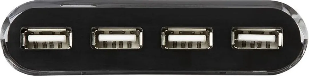 Logilink UA0085 USB Hub - 4x USB 2.0 - Zwart
