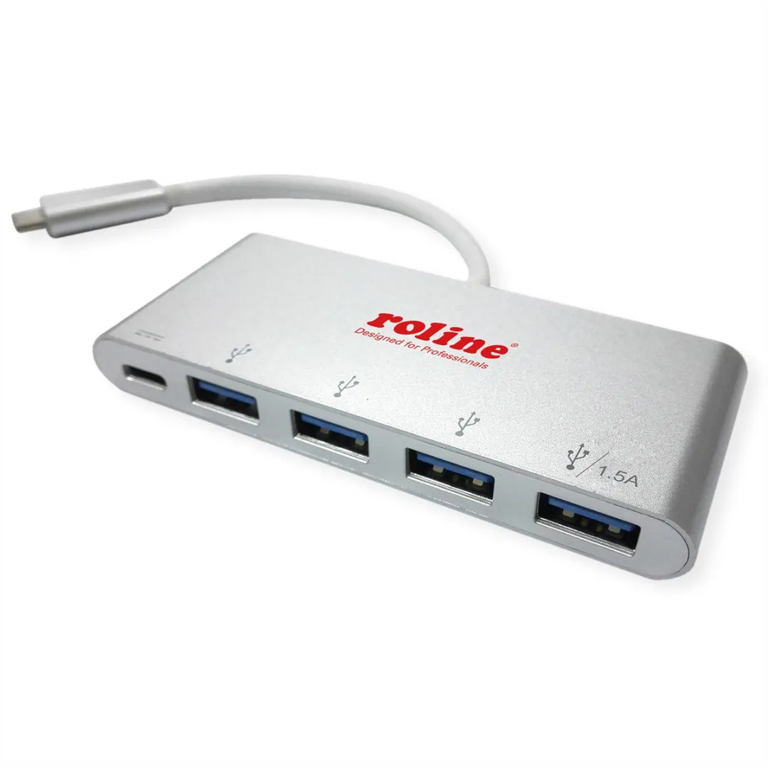 Roline USB 3.2 Gen 1 Hub 4-voudig