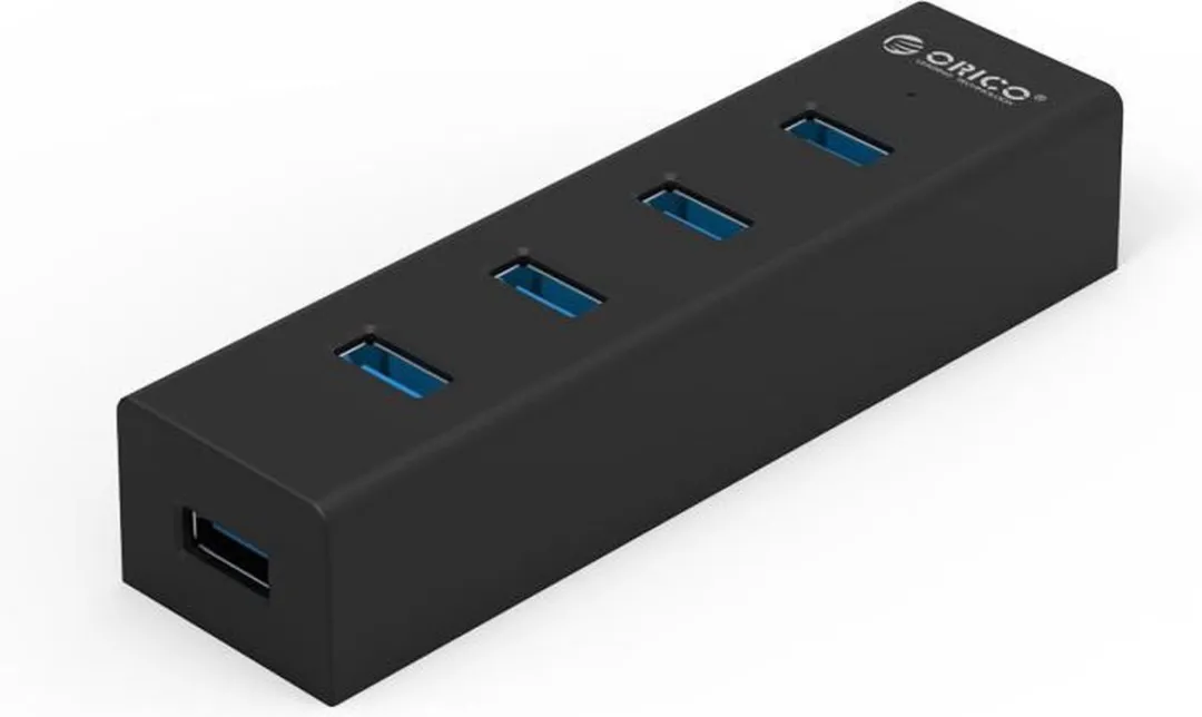 ORICO Matzwarte USB3.0 Hub ORI-H4013-U3-BK