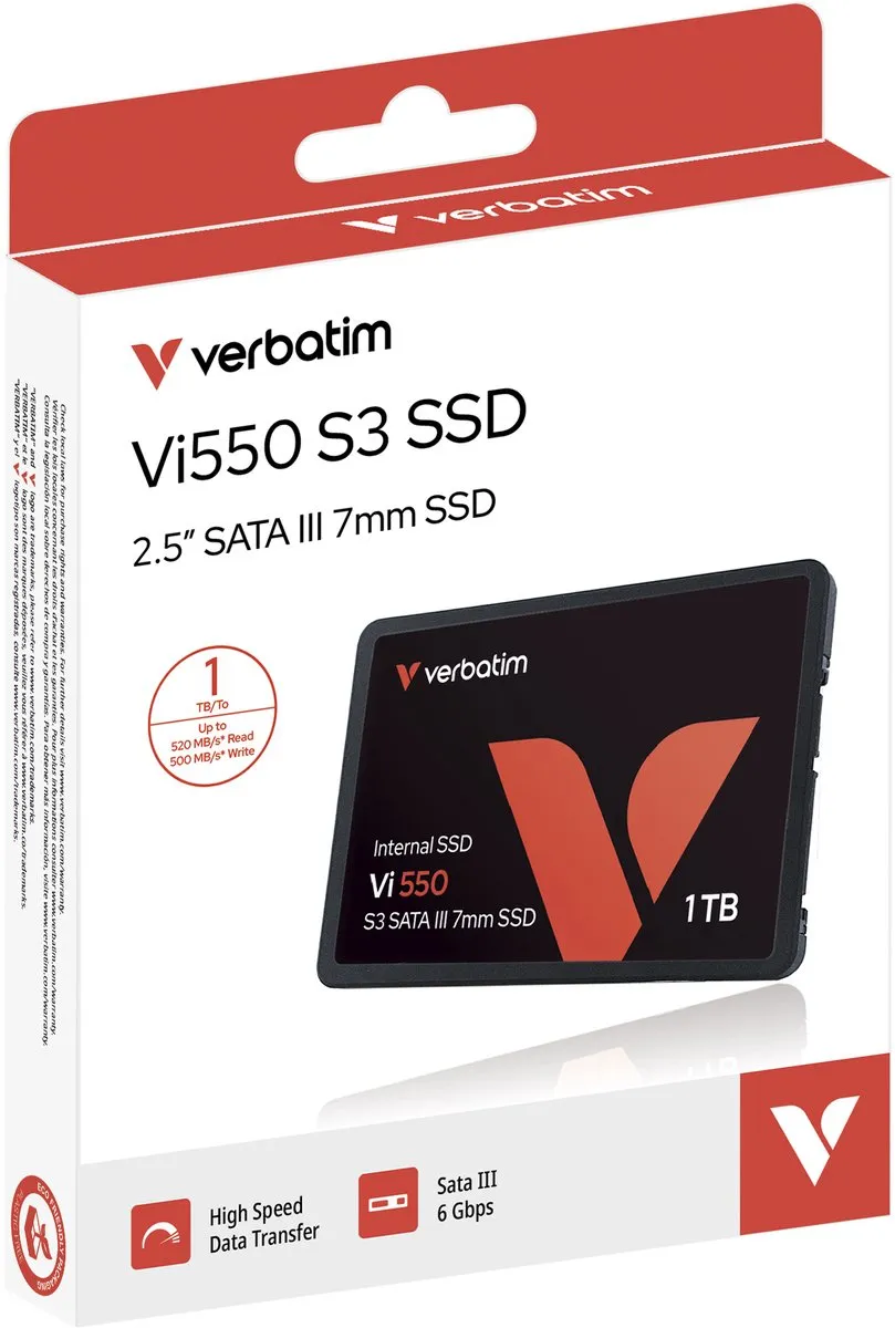Verbatim Vi550 S3 SSD - 1TB