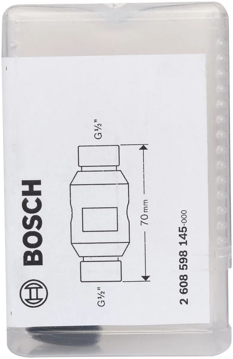Bosch VliesSchuurrol 100x100x19mm Grof - Adapter voor diamantboorkronen