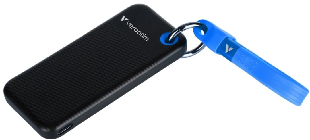 Verbatim 32195 SSD Extern 2TB USB 3.2 - Zwart/Blauw
