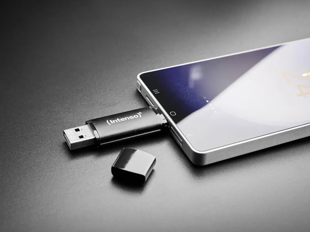 Intenso Flex Line 3544490 USB-stick 64GB - Zwart