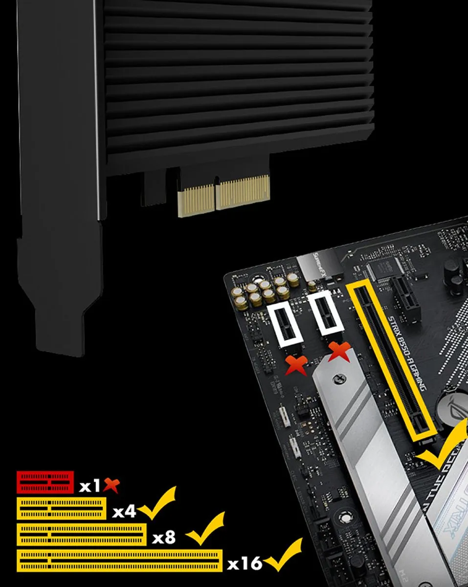 Icy Box IB-PCI208-HS M.2 Interfacekaart - Zwart - afbeelding 6 van 6