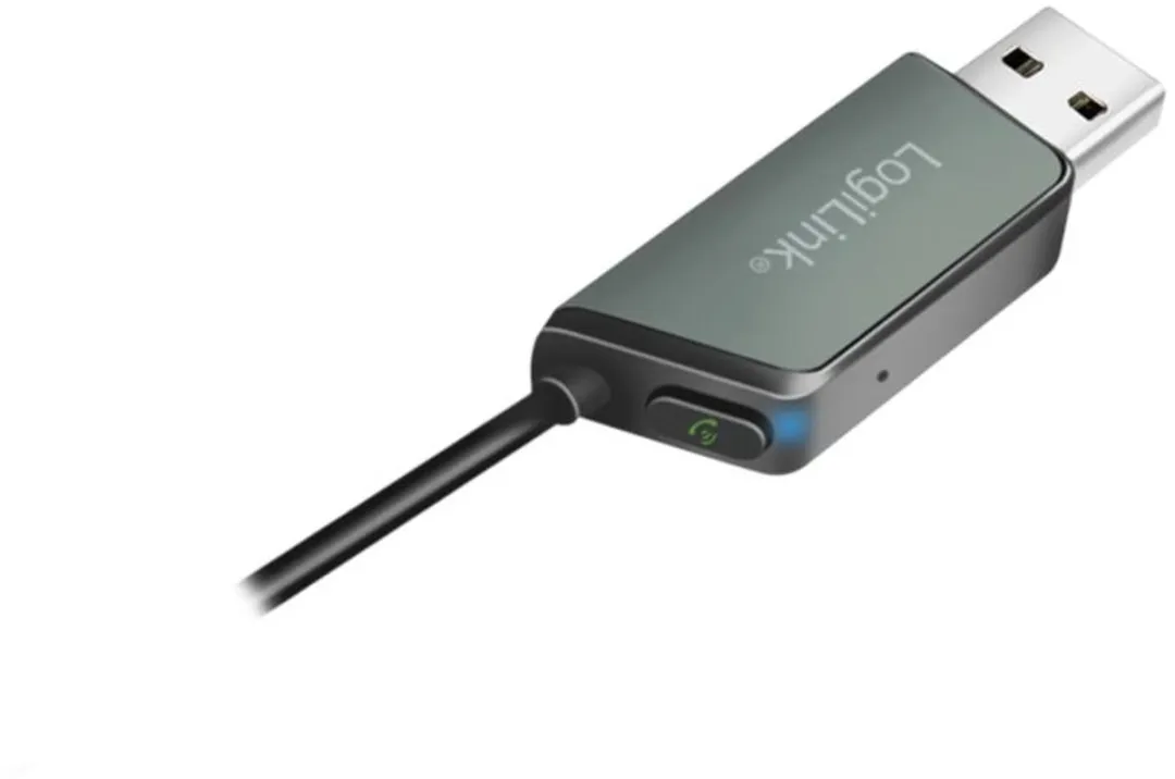 Logilink BT0065 Bluetooth Ontvanger 5.3 - Grijs