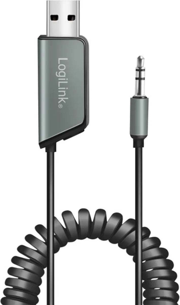 Logilink BT0065 Bluetooth Ontvanger 5.3 - Grijs