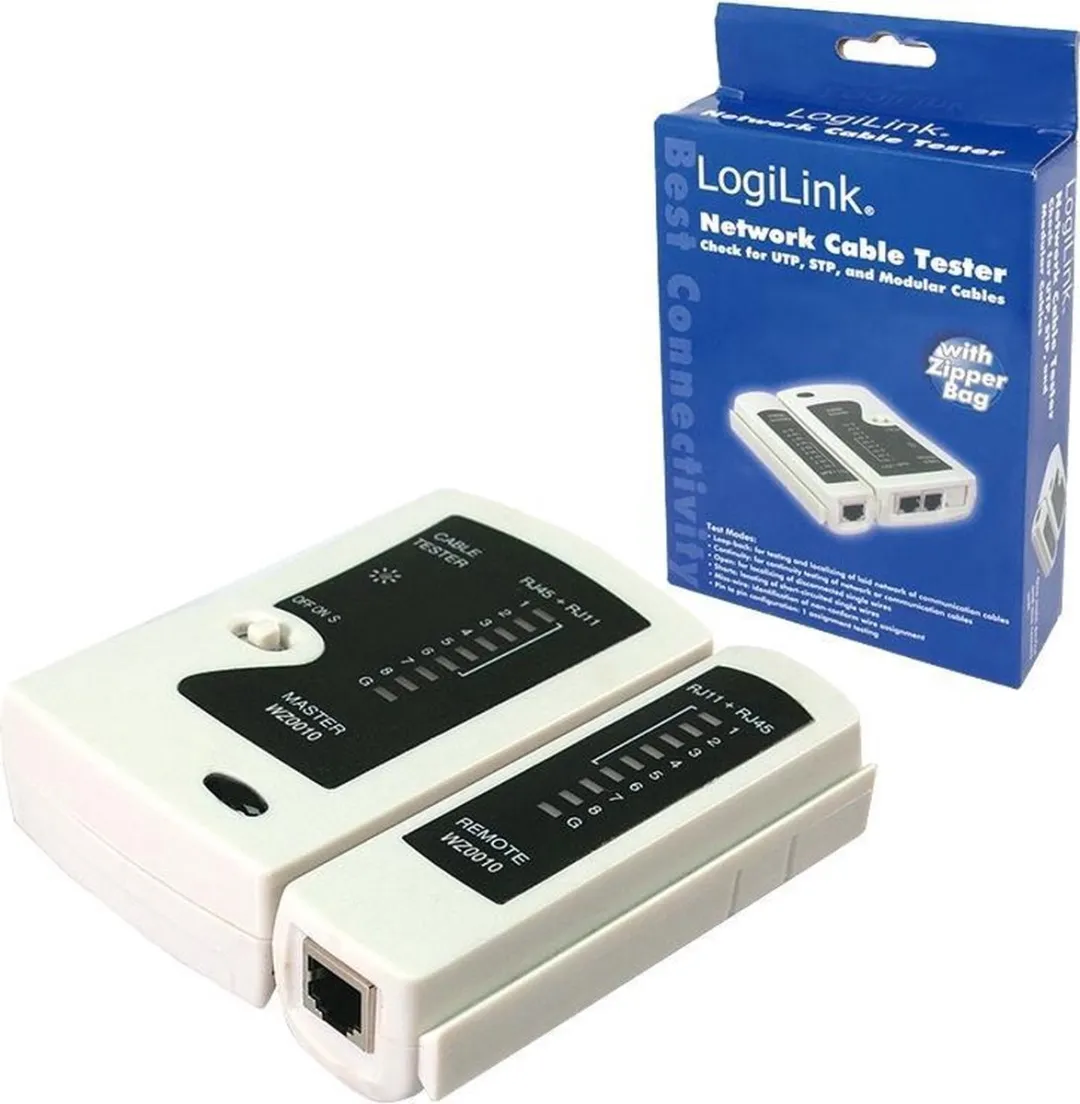 Logilink WZ0010 Kabeltester - Wit