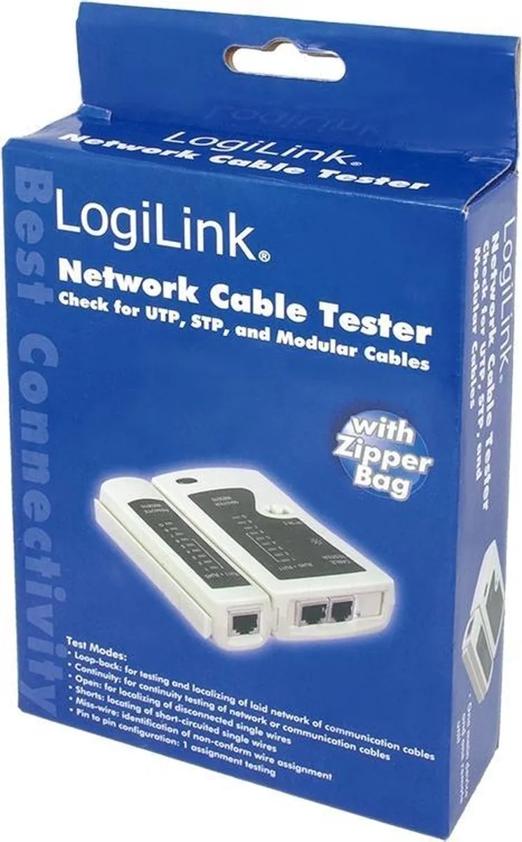 Logilink WZ0010 Kabeltester - Wit