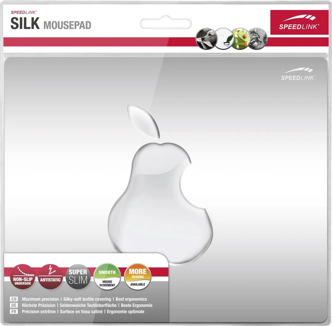 Speedlink SILK Muismat Pear Silver - Zilver