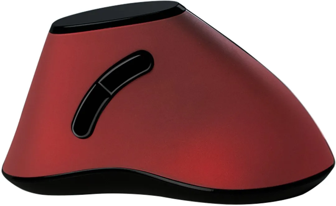 Logilink ID0159 Radiografische Ergonomische Muis - 5 Knoppen 1200 dpi - Zwart/Rood