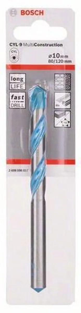 Bosch CYL-9 Multi Construction Universele Boor 10mm - 1 Stuk