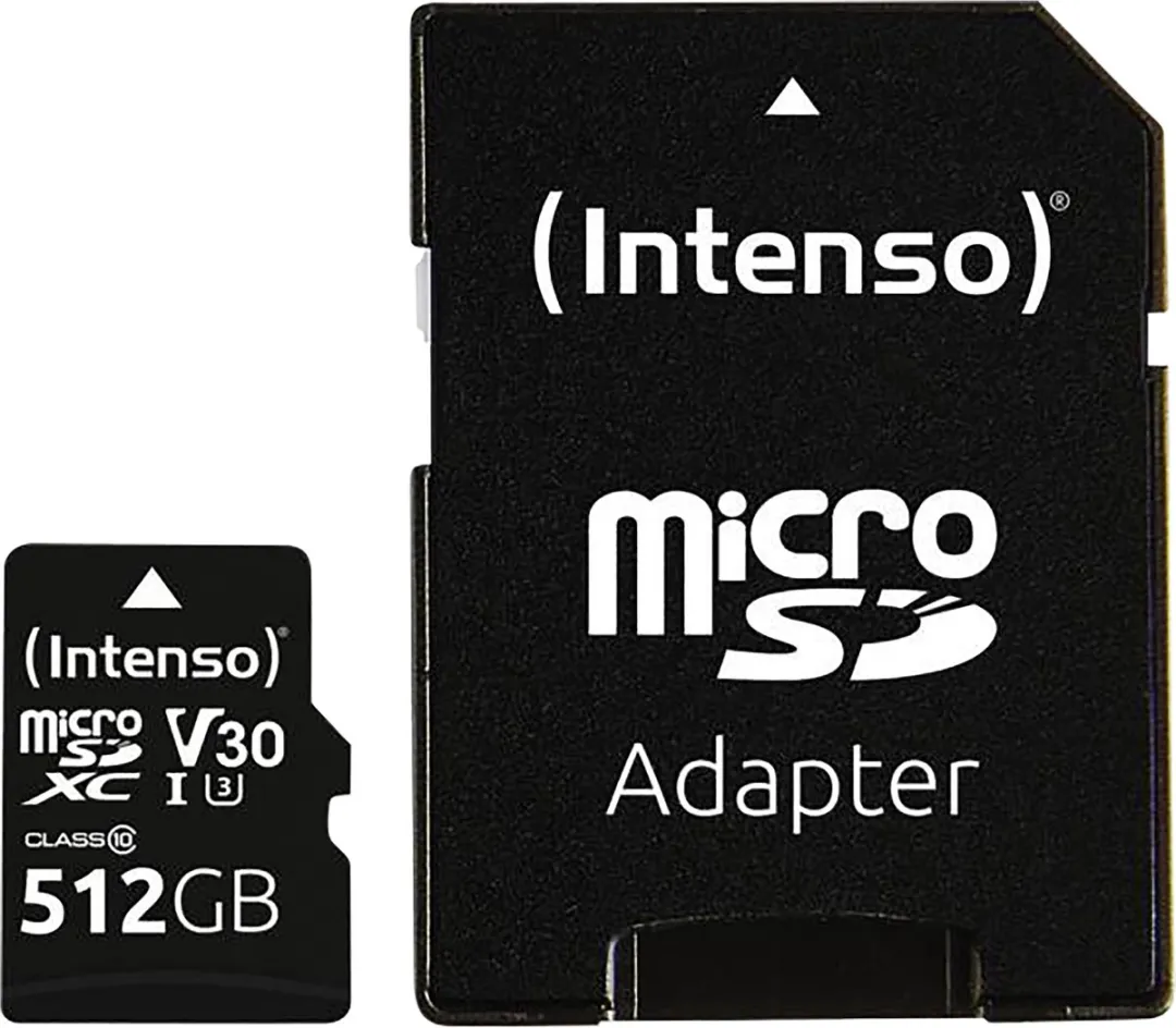 Intenso Professional miniSDXC 512GB UHS-I U3 V30