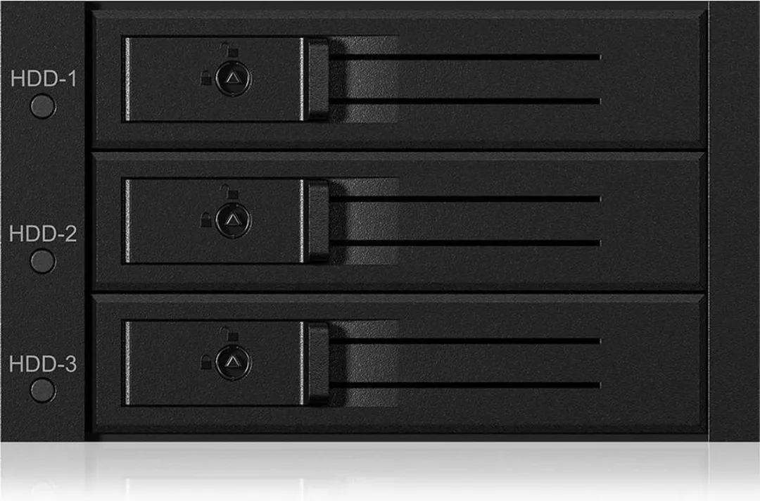 Icy Box IB-563SSK HDD-behuizing 3.5" - Zwart