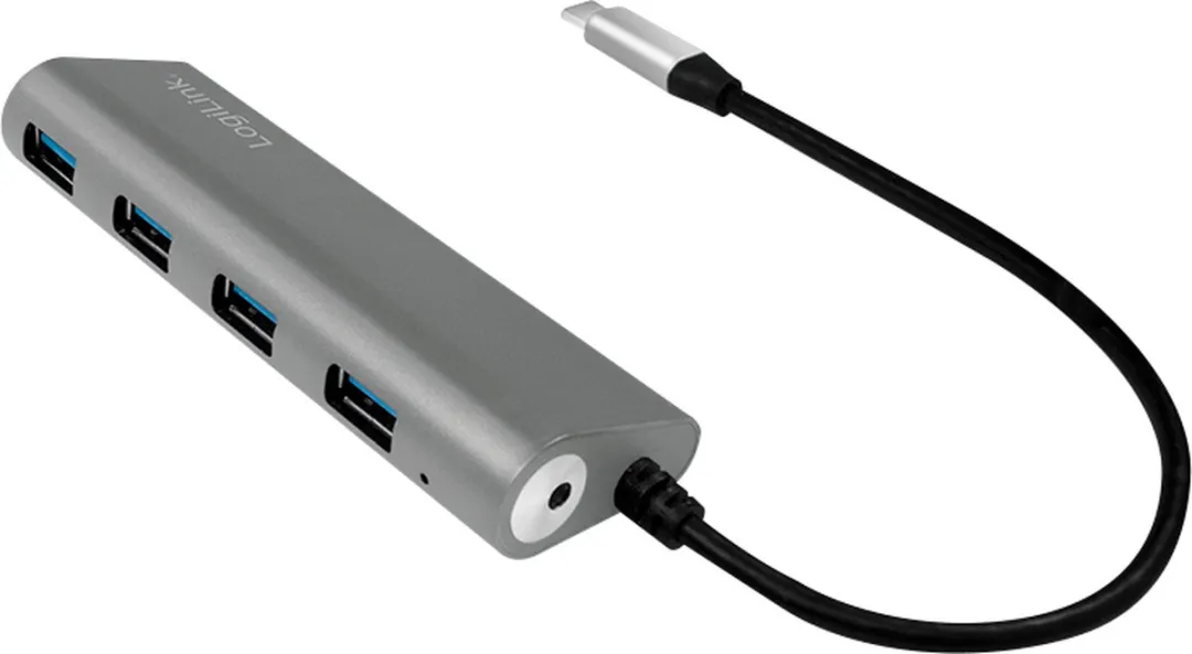 Logilink UA0309 USB 3.2 Hub - 4x USB-A 5Gbps Grijs