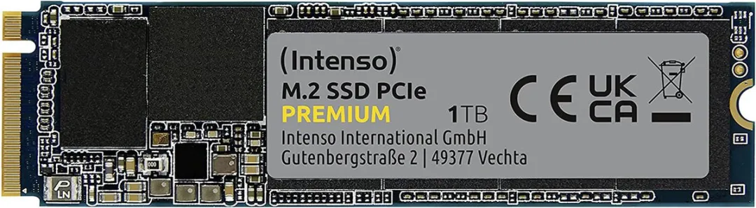Intenso M.2 SSD PCIe Premium 3835460 - 1TB - 2280