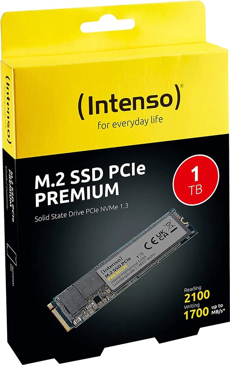 Intenso M.2 SSD PCIe Premium 3835460 - 1TB - 2280