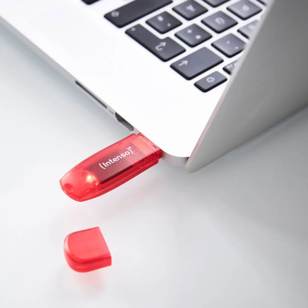 Intenso Rainbow Line USB Stick 128GB - Rood