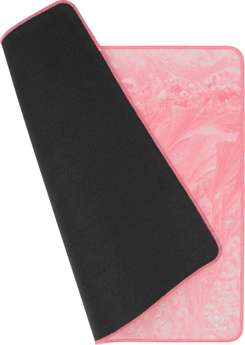 Deltaco - PMP80 Antislip Gaming Muismat L - 450x400mm - Roze