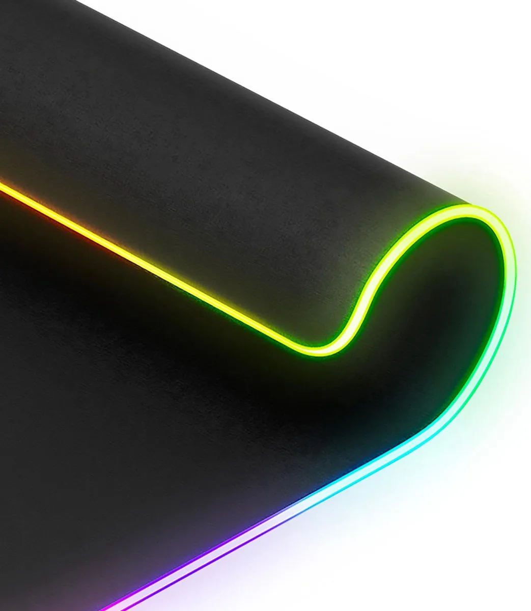 Celly Cyberpad RGB Gaming Muismat - Zwart