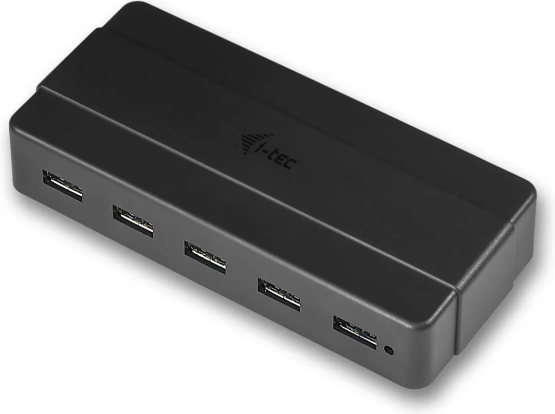 I-tec U3HUB742 USB Hub - 7 Poorten Zwart