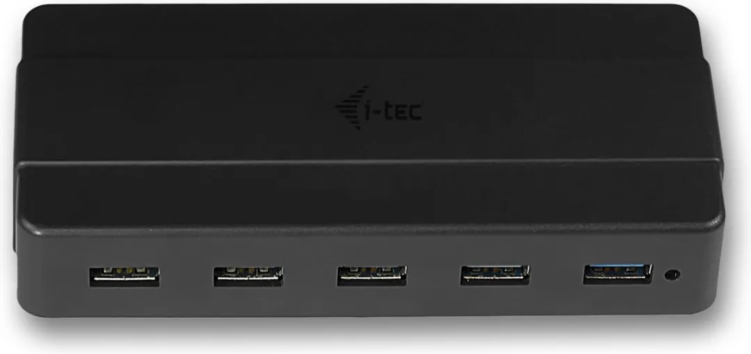 I-tec U3HUB742 USB Hub - 7 Poorten Zwart
