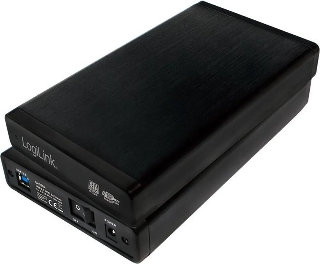 Logilink UA0284 HDD-behuizing 3.5" - Zwart
