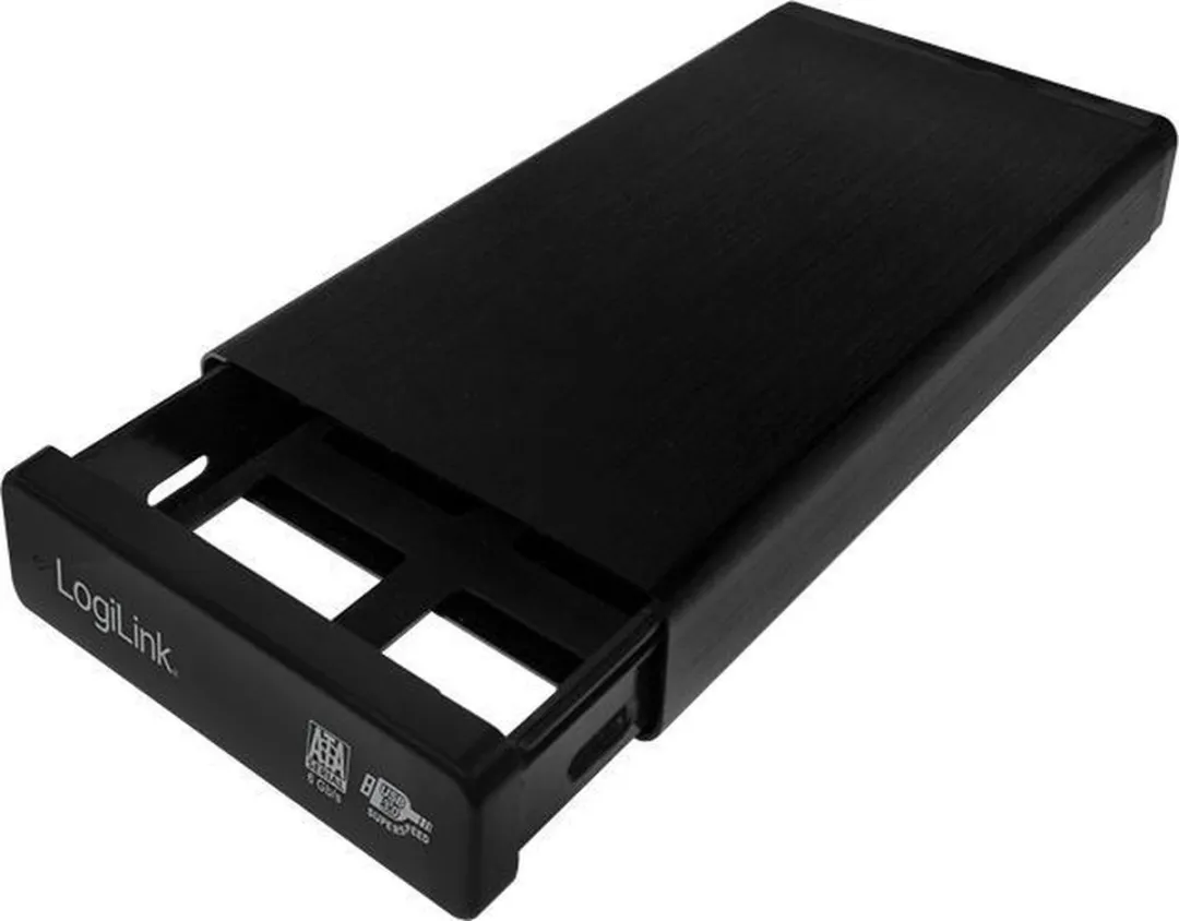 Logilink UA0284 HDD-behuizing 3.5" - Zwart