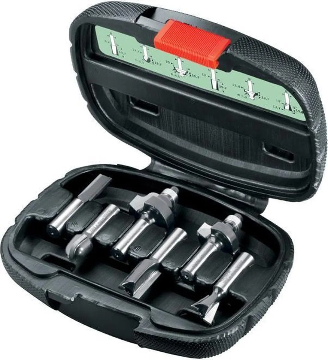 Bosch Wolfraamcarbide Frezen 6-delig