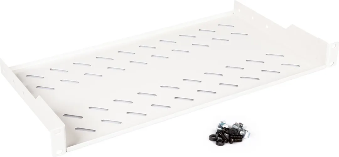 Roline 19-inch Plank 1U 250mm Diep - 15kg Grijs - afbeelding 4 van 6