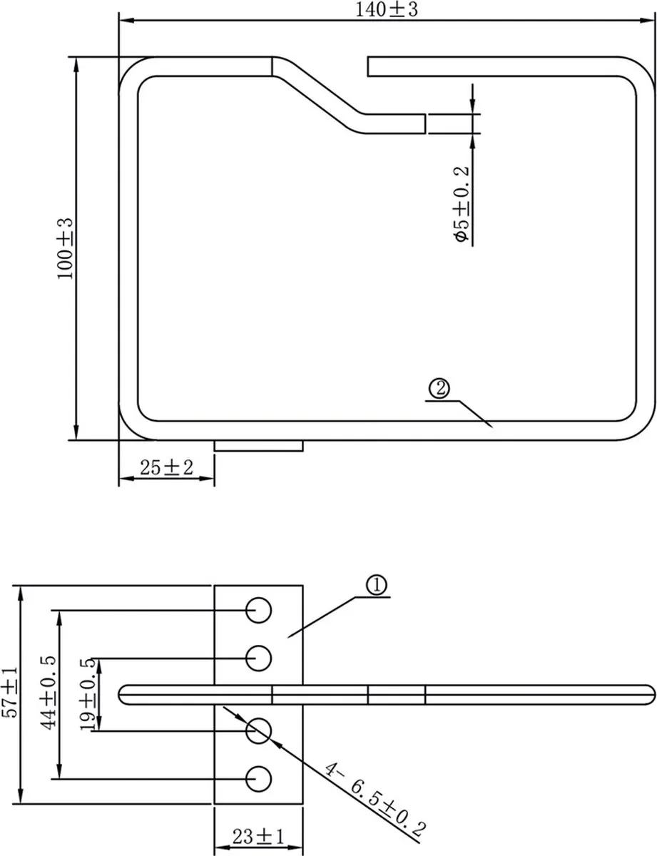Roline 19" Metaal Kabelmanager 140x100mm - Zilver - afbeelding 2 van 4