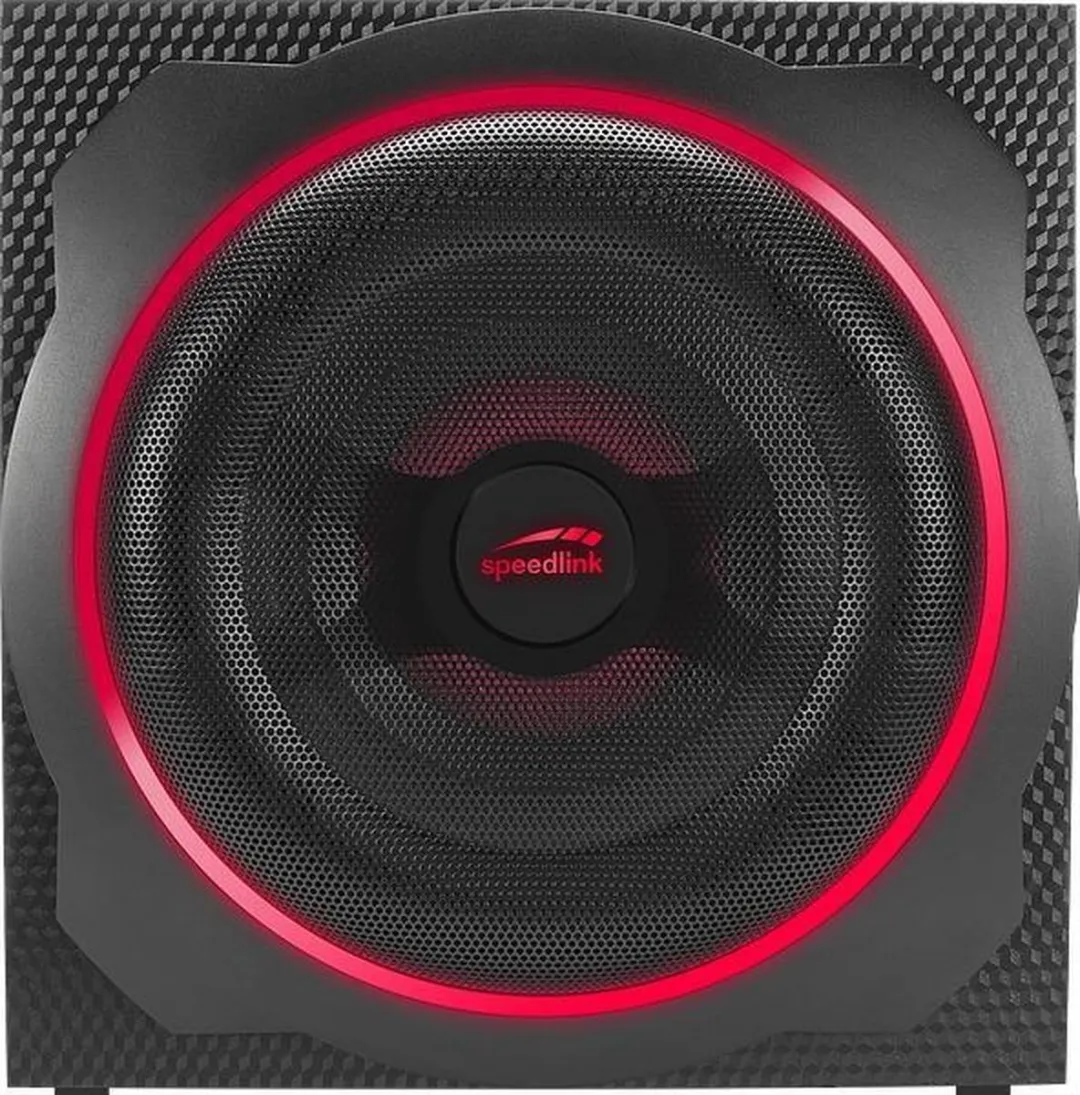 Speedlink Gravity Carbon SL-830100-BK 2.1 Speakersysteem - 120W - RGB - Zwart