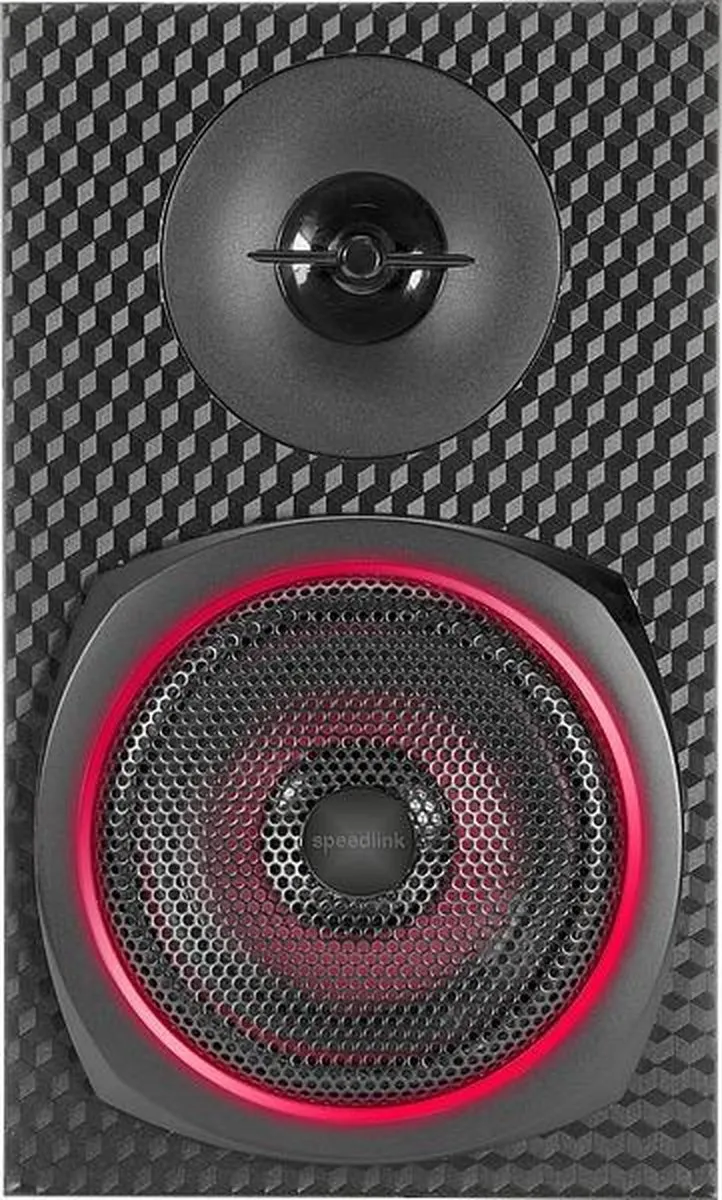Speedlink Gravity Carbon SL-830100-BK 2.1 Speakersysteem - 120W - RGB - Zwart