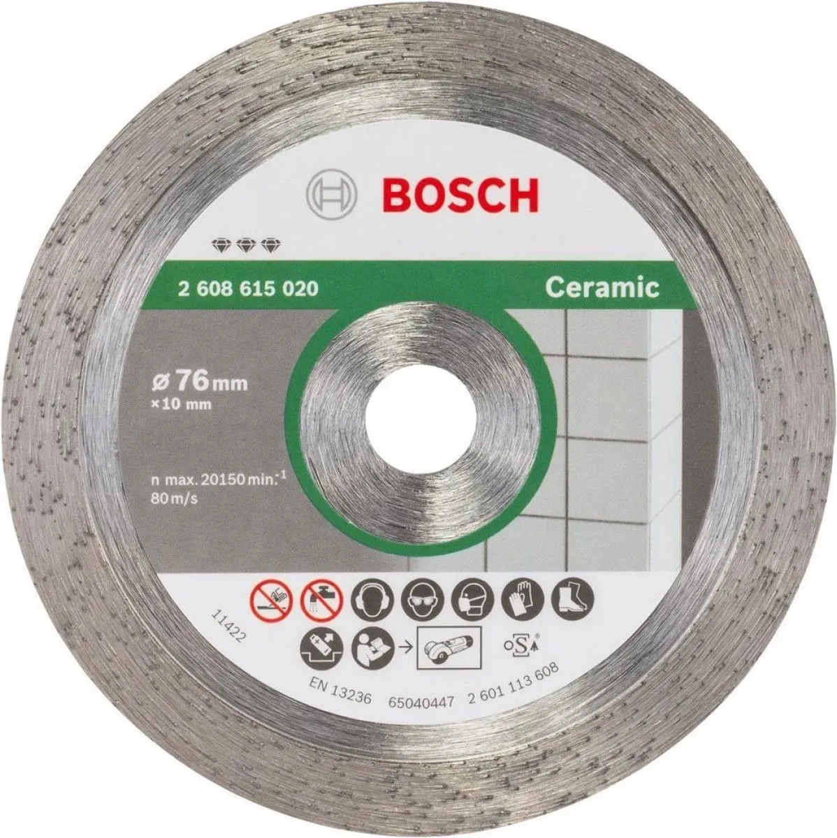 Bosch 1 Diamantschijf Best for Universal 76x1