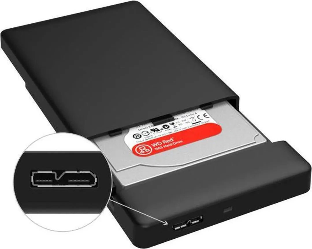 ORICO 2588US3-V1-BK-PRO HDD Behuizing 2,5" - USB 3.0 - Zwart