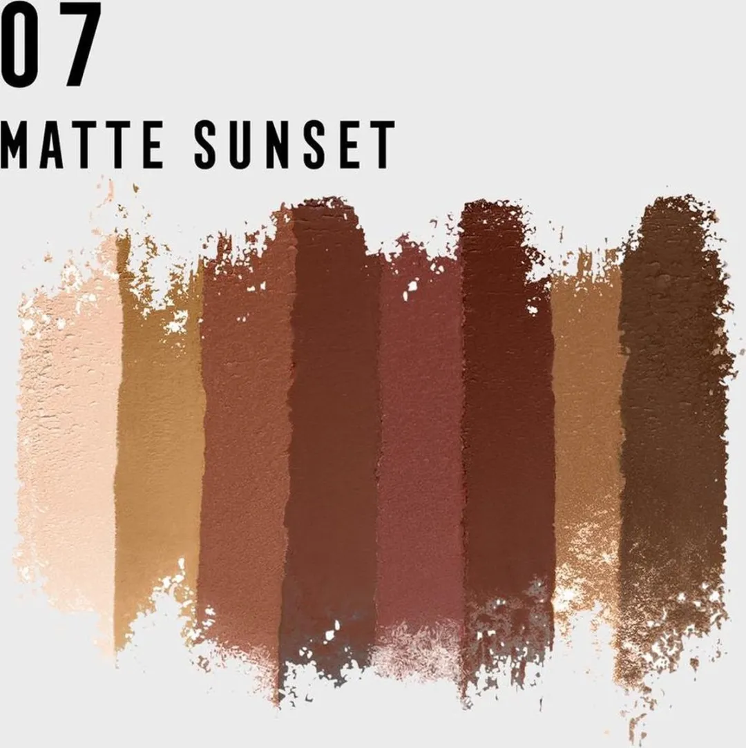 Max Factor Masterpiece Nude Oogschaduw Palette 07 Matte Sunset - 8 Kleuren