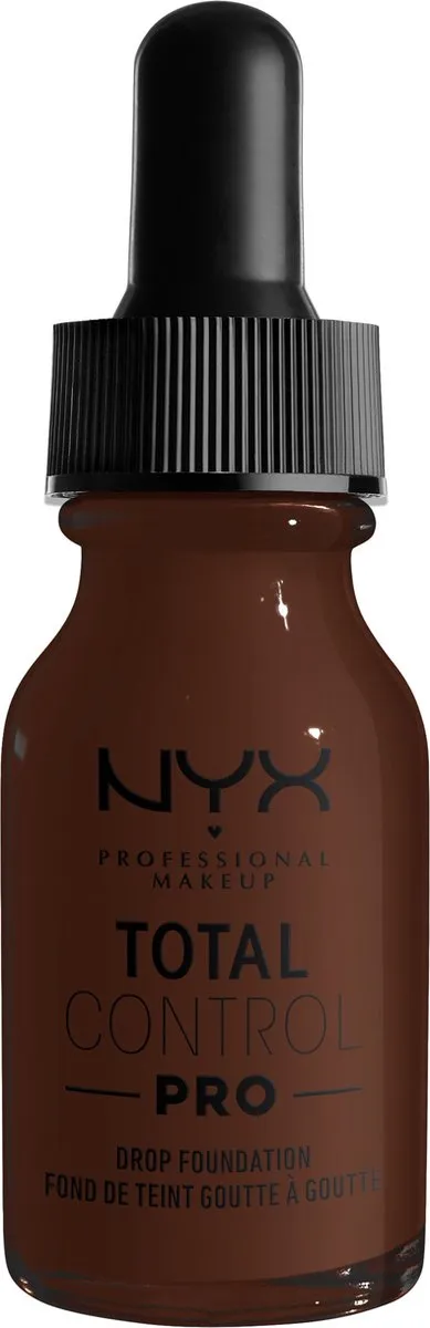 NYX Total Control Pro Drop Foundation TCPDF25 Deep Ebony - 13ml