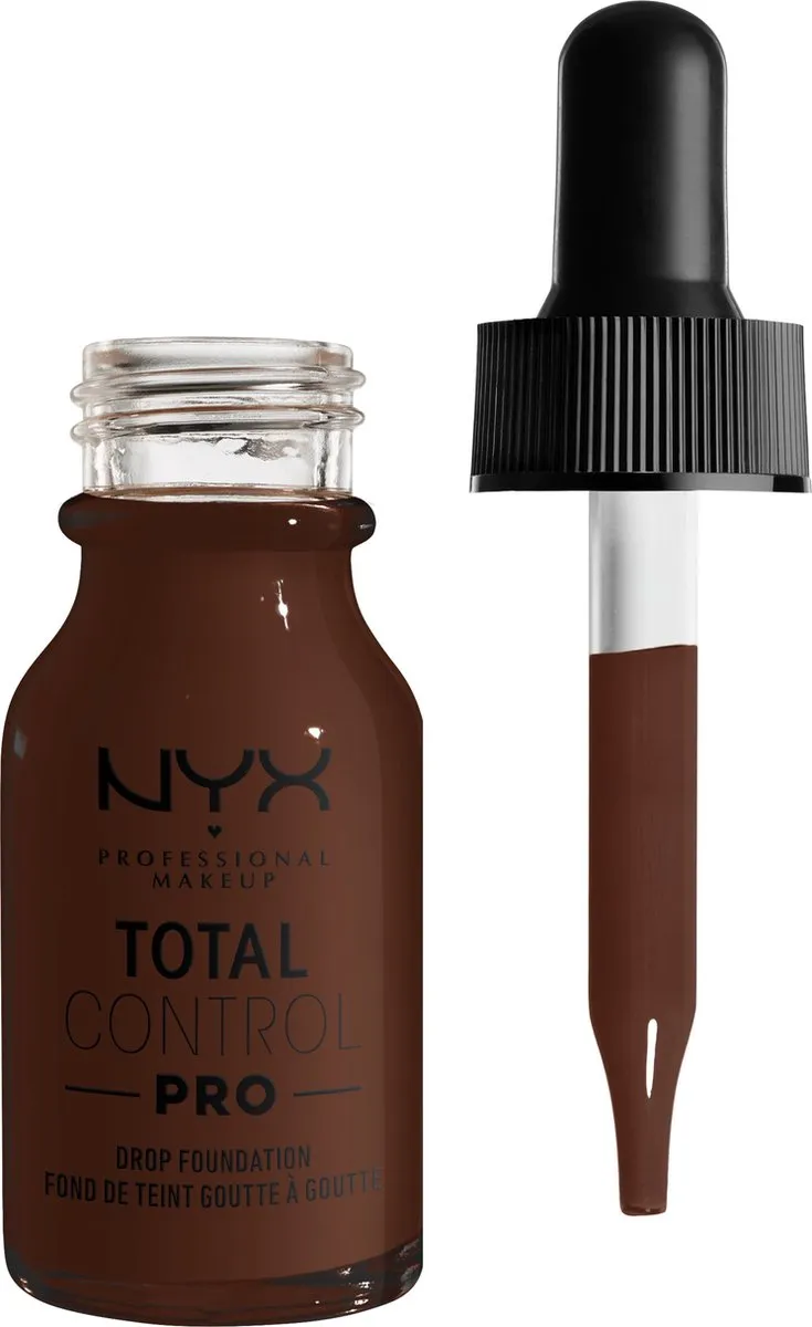 NYX Total Control Pro Drop Foundation TCPDF25 Deep Ebony - 13ml