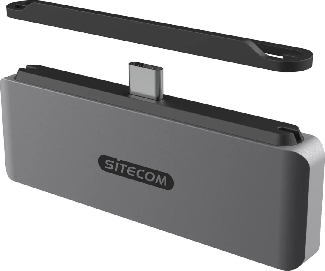 Sitecom AC-1005 iPad Multiport Hub - USB-C - SD/MicroSD - 104MB/s