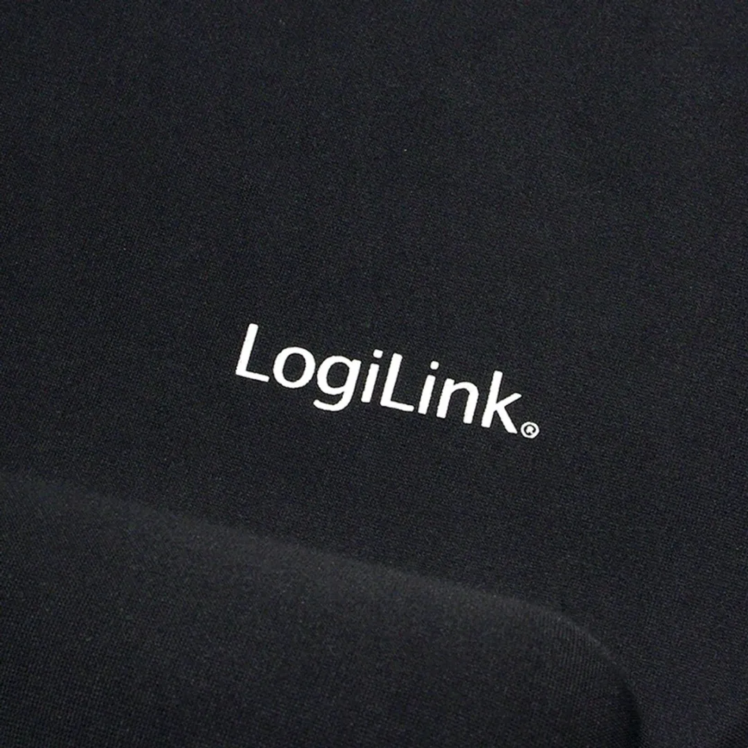 Logilink Ergonomische Gel Muismat met Polssteun - Zwart