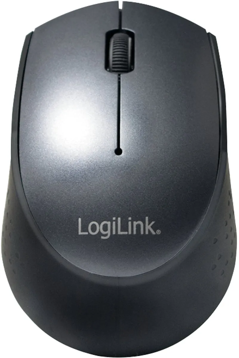 Logilink ID0160 Ambidextrous Draadloze Muis 1200 DPI - Zwart