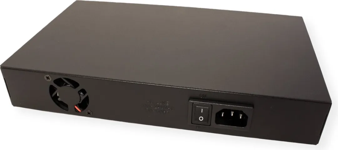 Roline 8-Poorts PoE Fast Ethernet Switch - 19" Inbouw - afbeelding 4 van 6
