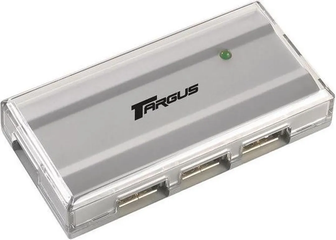 Targus ACH67EU USB 2.0 Hub 4 Poorten