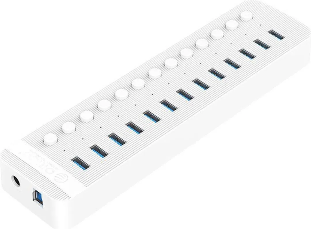ORICO ORI-CT2U3-13AB-WH USB 3.0 Hub 13 Poorten