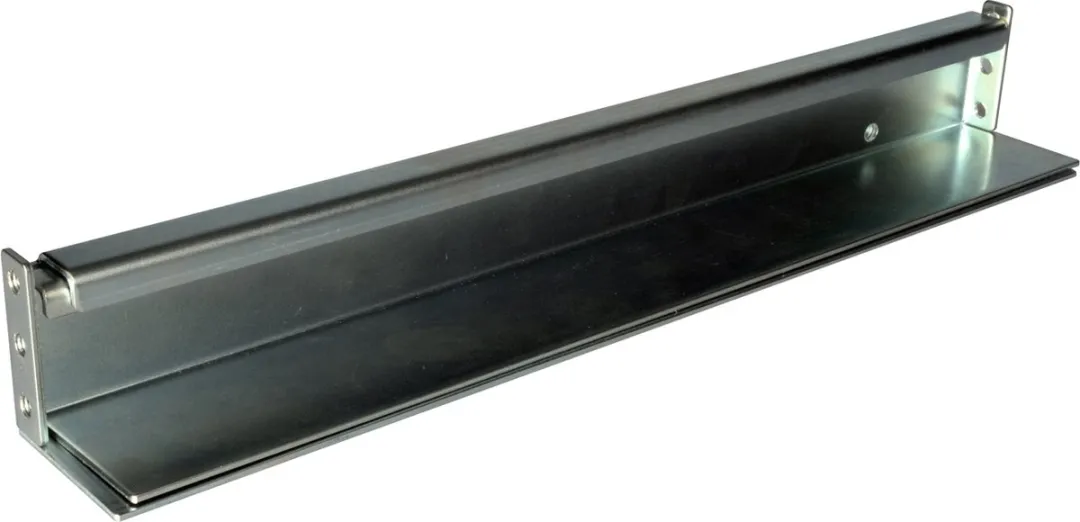 Roline Geleiderail Set Variabele Diepte 350-600mm - Zilver
