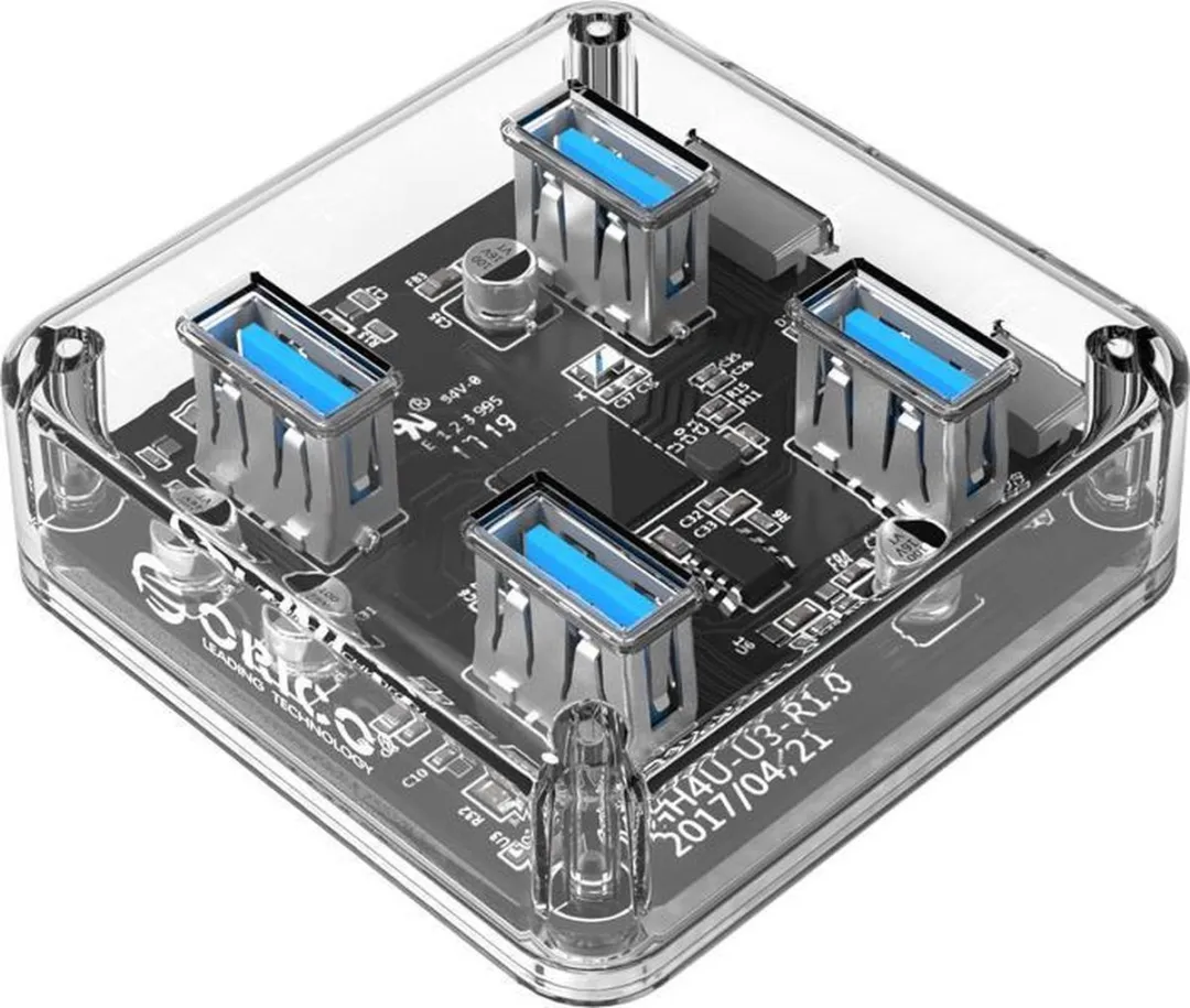 ORICO USB 3.0 Hub 4 Poorten