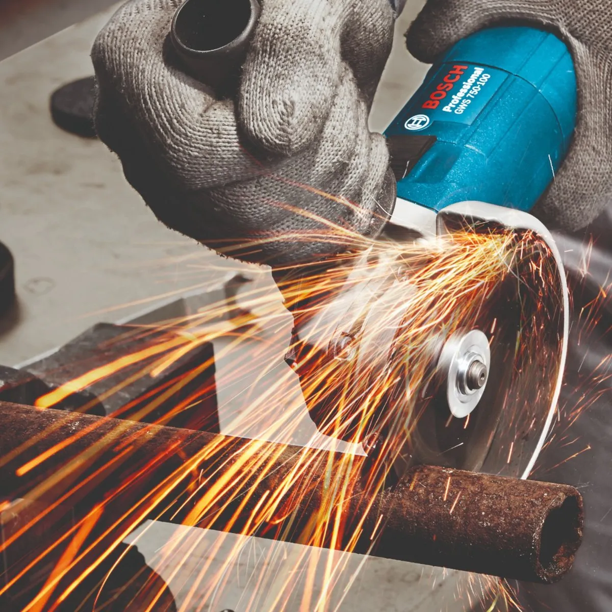 Bosch Professional GWS 750 Haakse Slijper 125mm - 750W